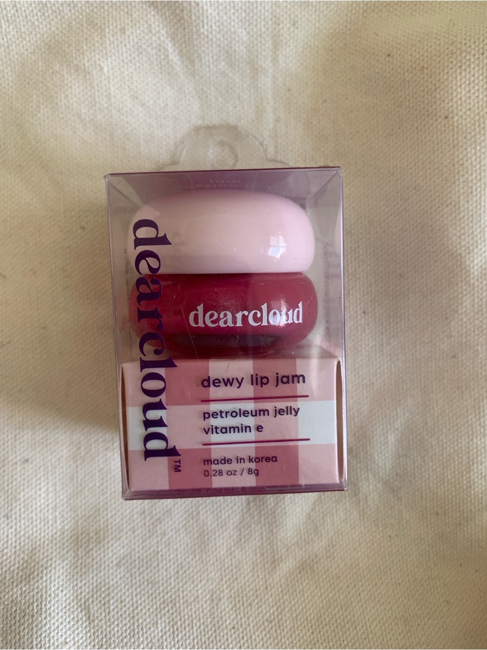 dearcloud Dewy Lip Jam passion fruit jam lipgloss dewy
